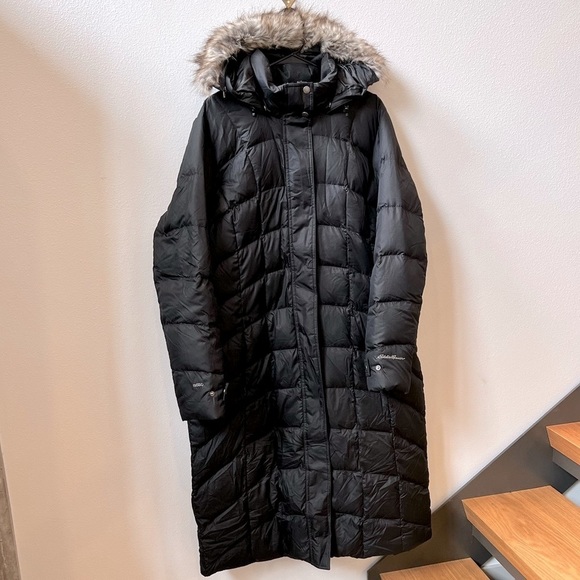 Eddie Bauer Jackets & Blazers - Eddie Bauer Long Down Puffer Parka Black